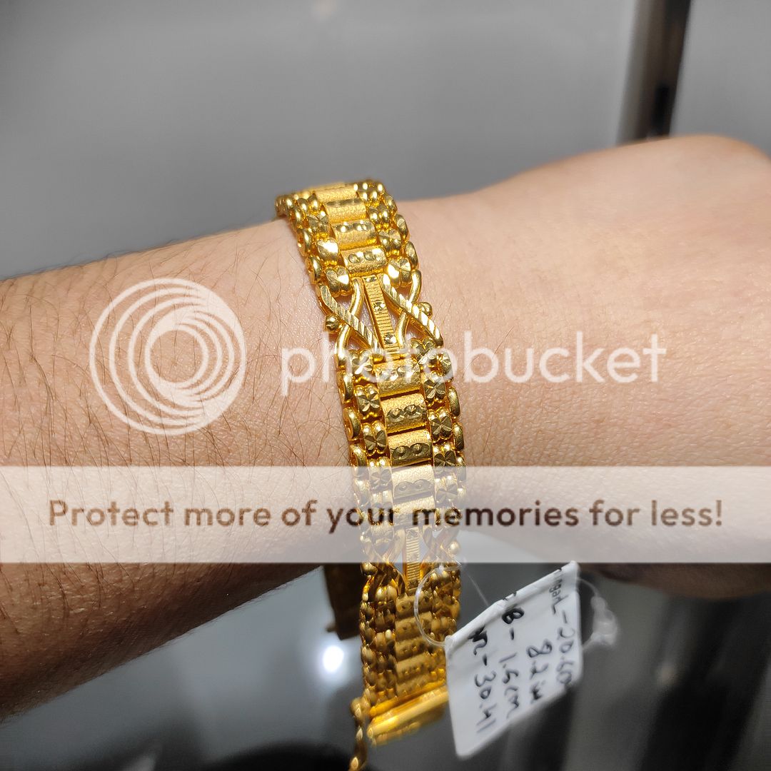 200 Milligram Gold Forming Bracelet By Chokerset WAB619