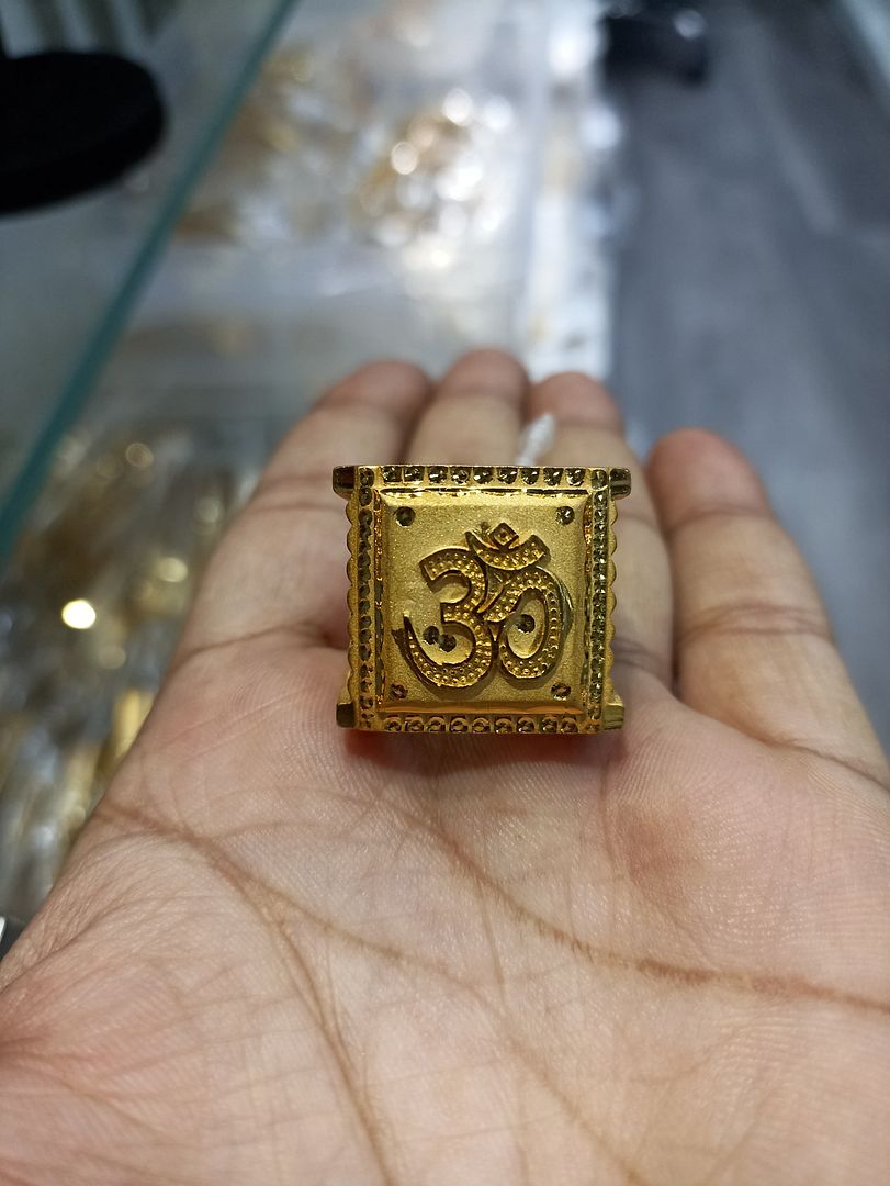 Ring Size 23 By Chokerset In Gold Forming GFGR6725