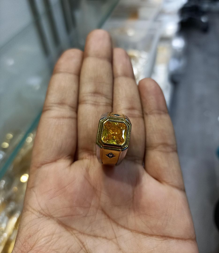 Ring Size 24 By Chokerset In Gold Forming GFGR6711
