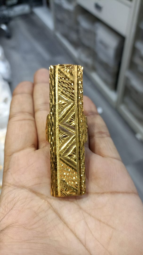 Ring Size 29 By Chokerset In Gold Forming GFGR6670