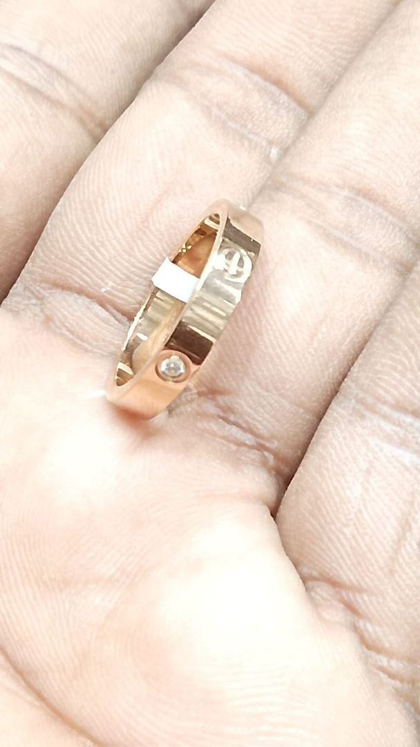 Ring Size 21 By Chokerset In Gold Forming GFGR6768