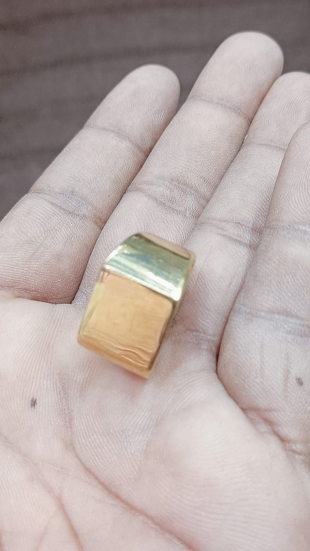 Ring Size 21 By Chokerset In Gold Forming GFGR6751