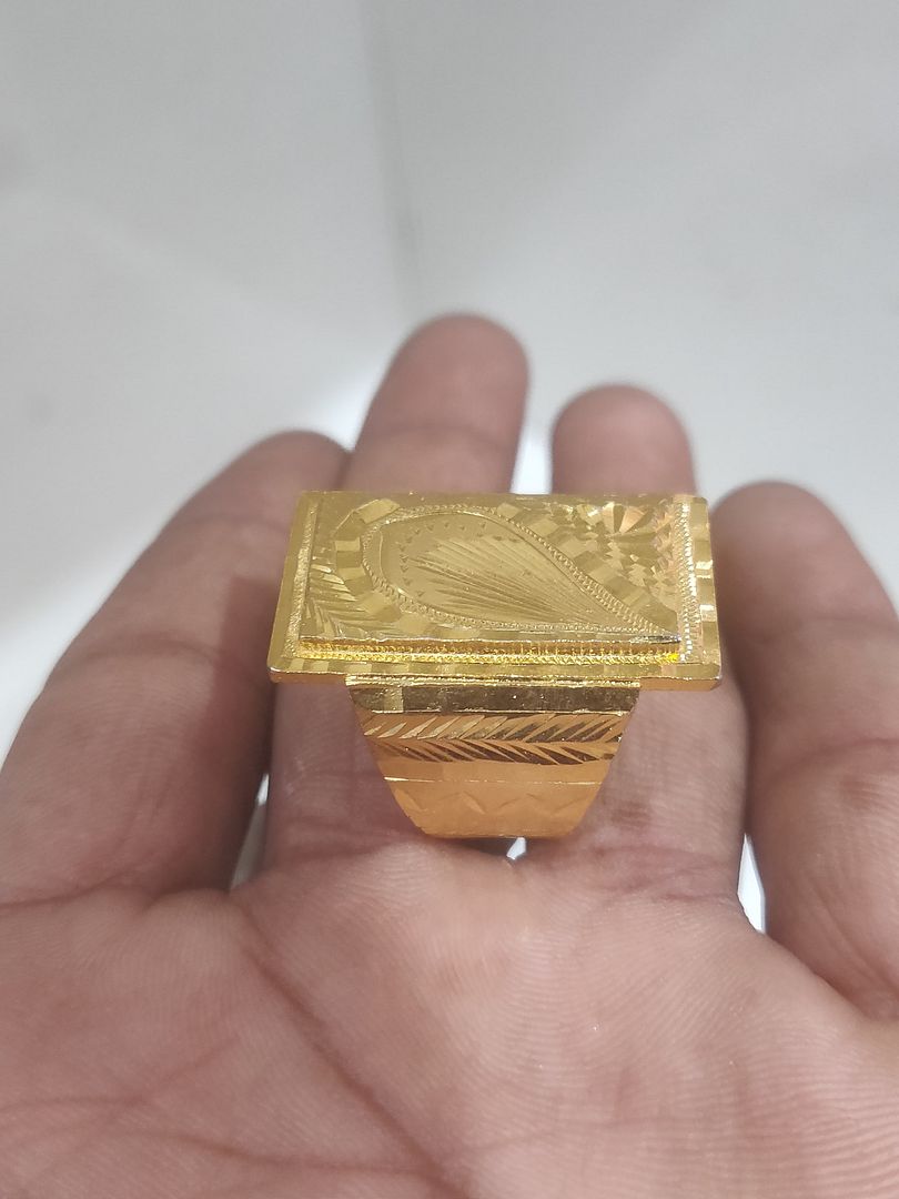 Ring Size 23 By Chokerset In Gold Forming GFGR6789