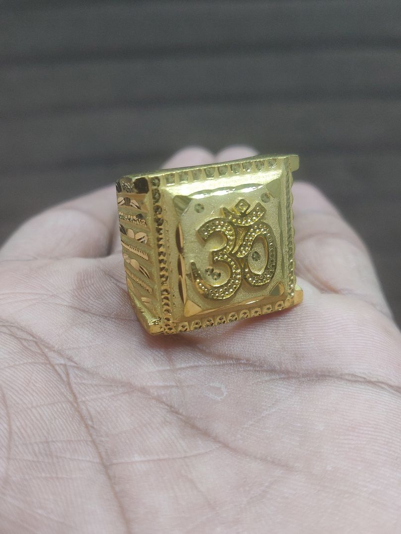 Ring Size 24 By Chokerset In Gold Forming GFGR6863