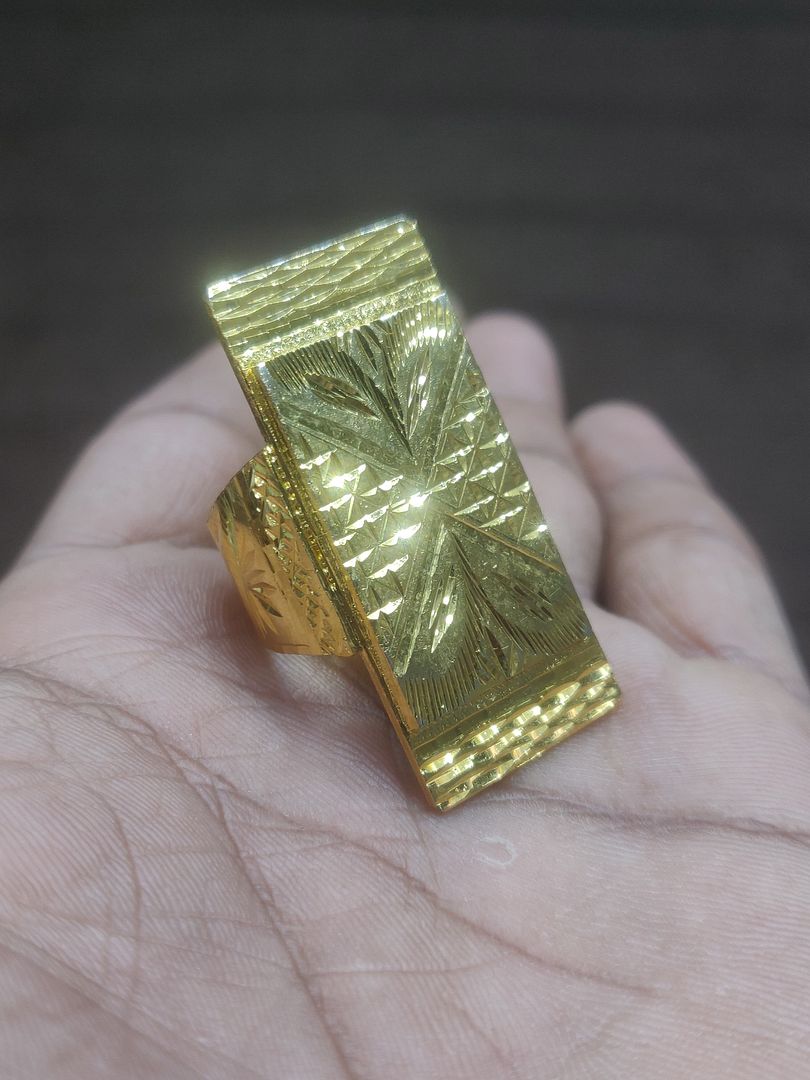 Ring Size 25 By Chokerset In Gold Forming GFGR6903
