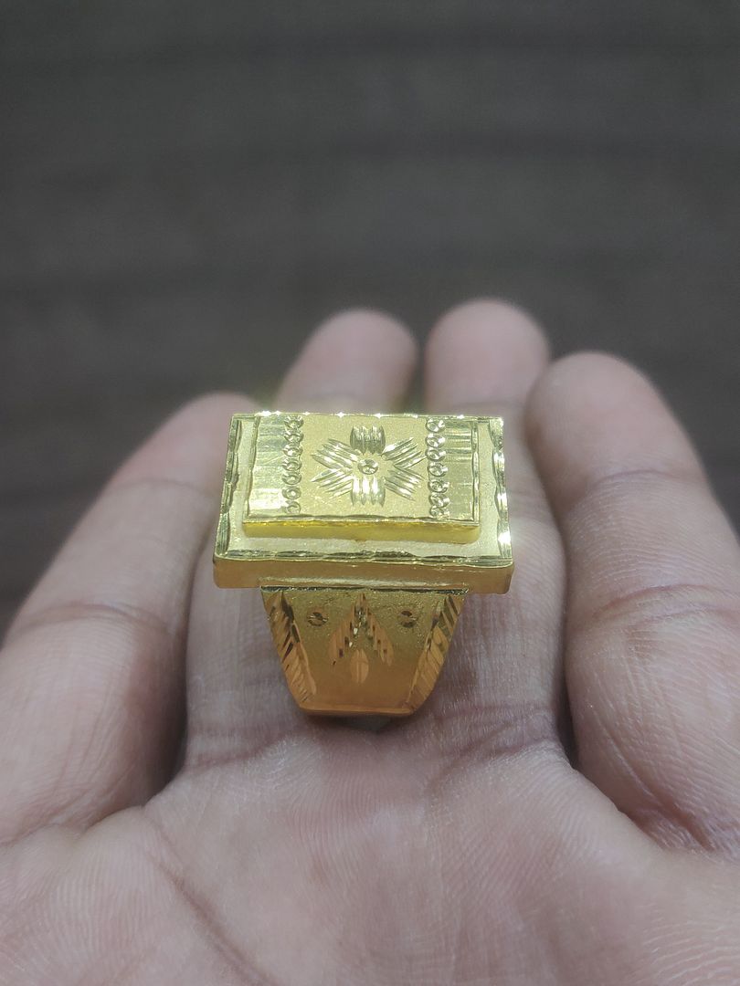 Ring Size 25 By Chokerset In Gold Forming GFGR6907