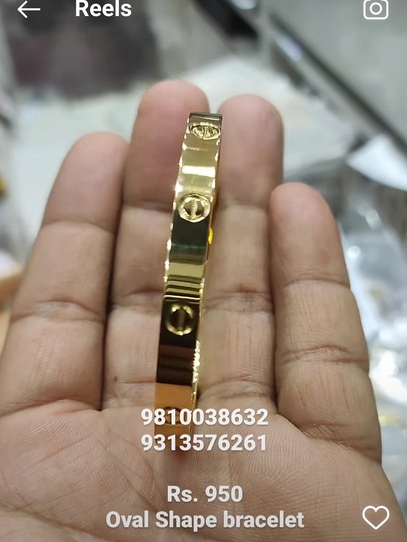 Bracelet Oval Shape By Chokerset CHO80020