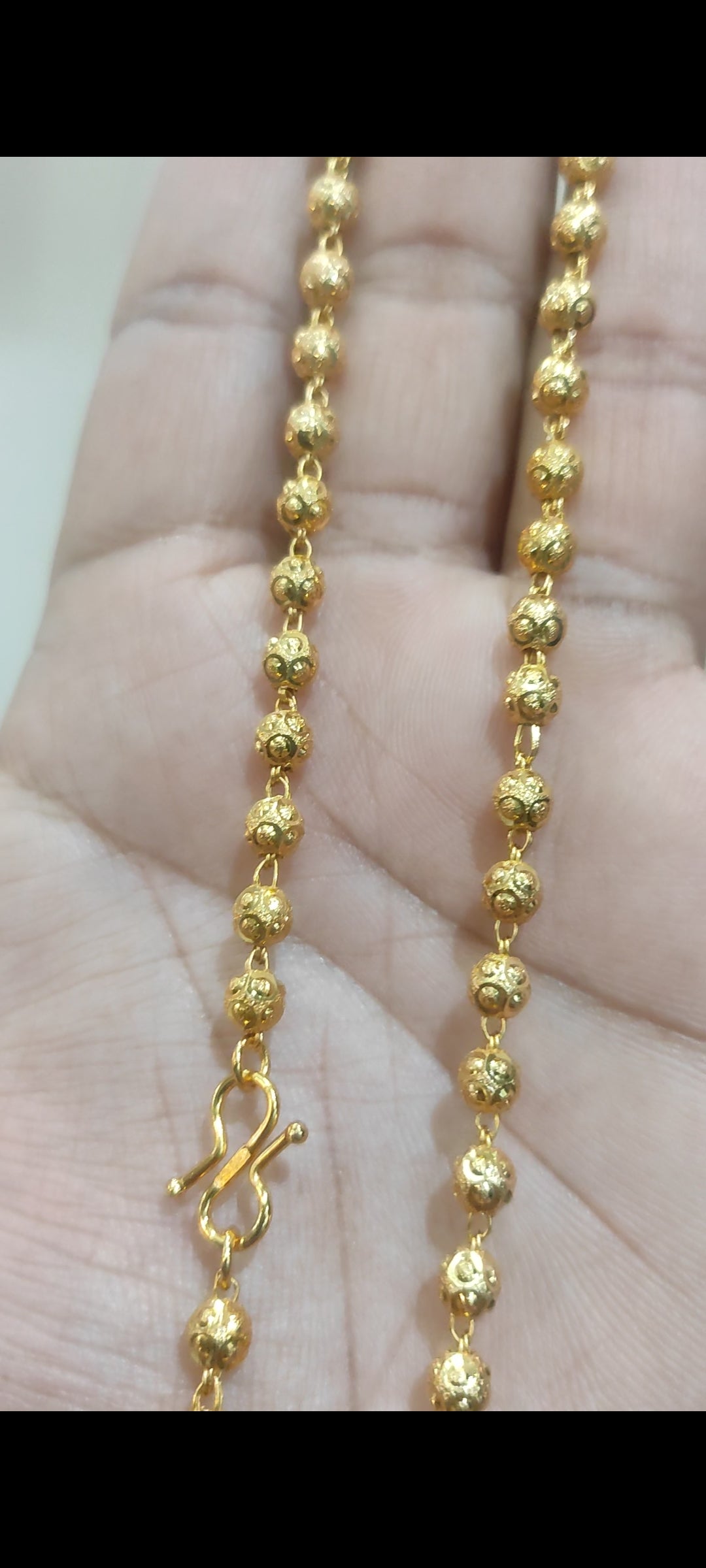 Gold Forming 25 Mg 30 SIZE 4 mm 25 Gram Matarmala Chain By Chokerset CHWA9002