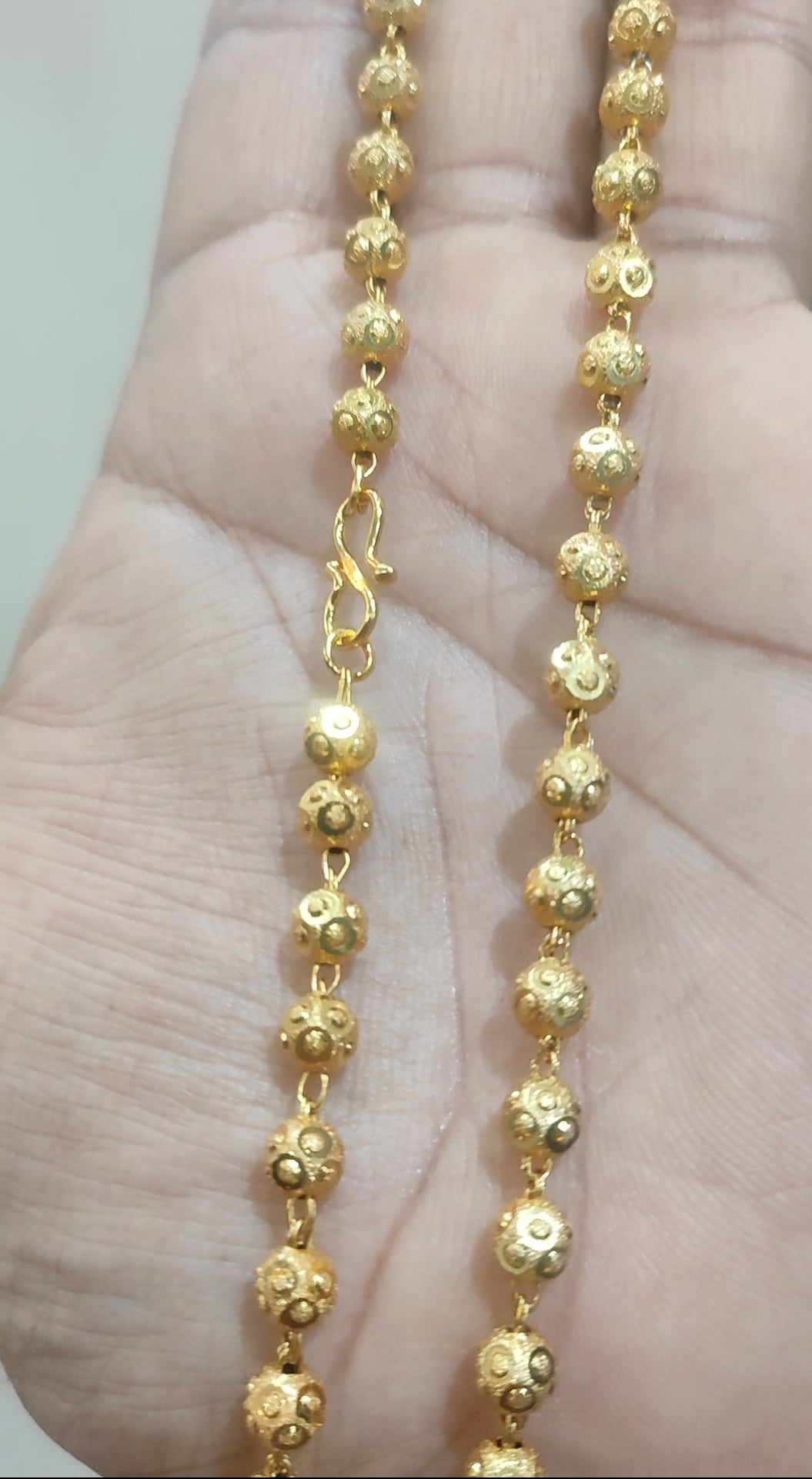 Gold Forming 25 Mg 30 SIZE 5 mm 25 Gram Matarmala Chain By Chokerset CHWA9005