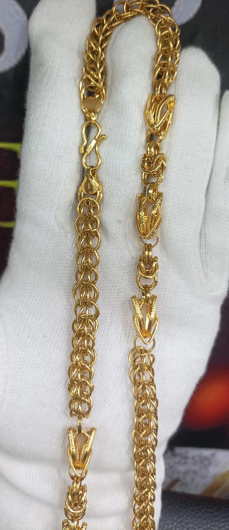 24 Size 200 Mg. Gold Forming Chain By Chokerset CHAIN9098