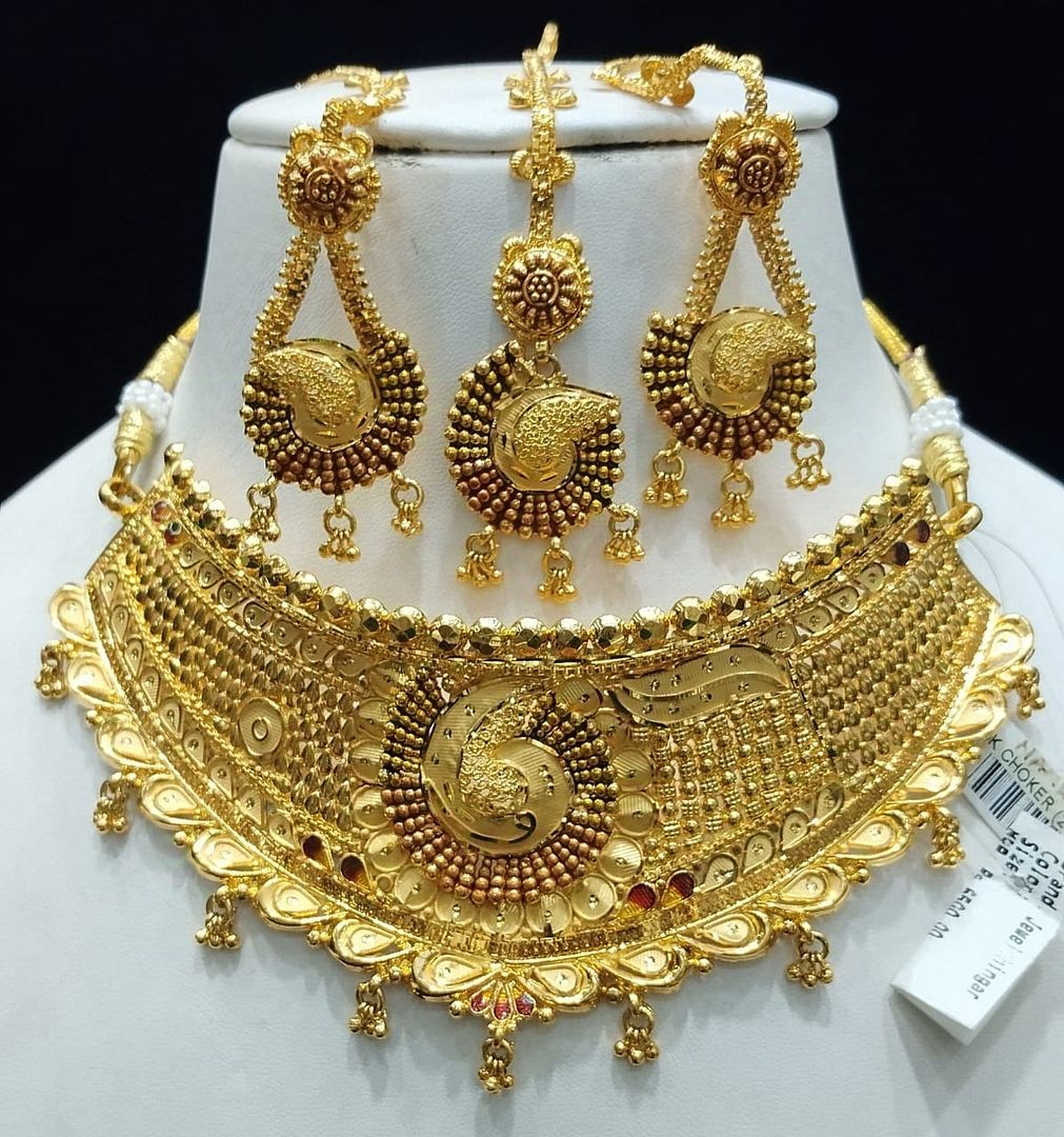 200Gold Forming Jewellery Sets By Chokerset CSGF3598