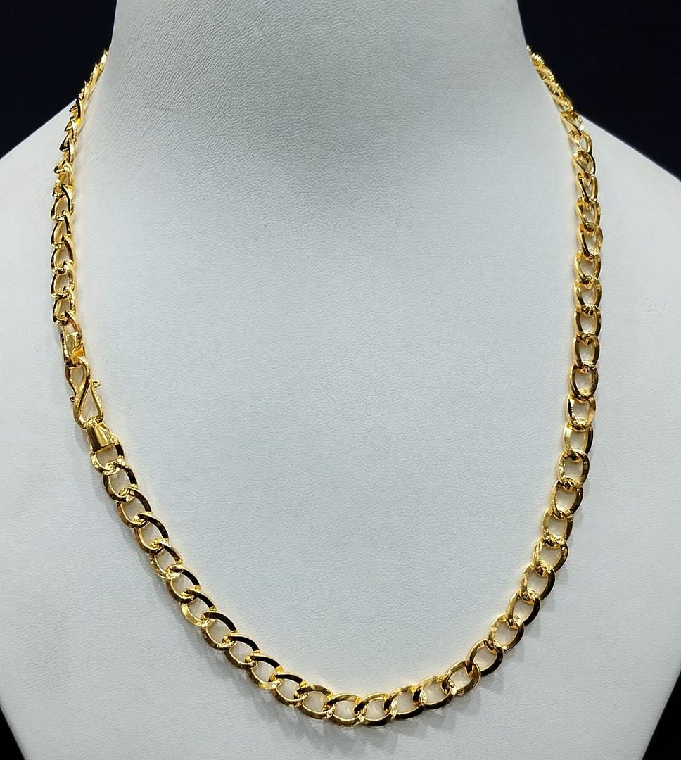 21 Size 300 Milligram Gold Forming Chain By Chokerset CSCH9520
