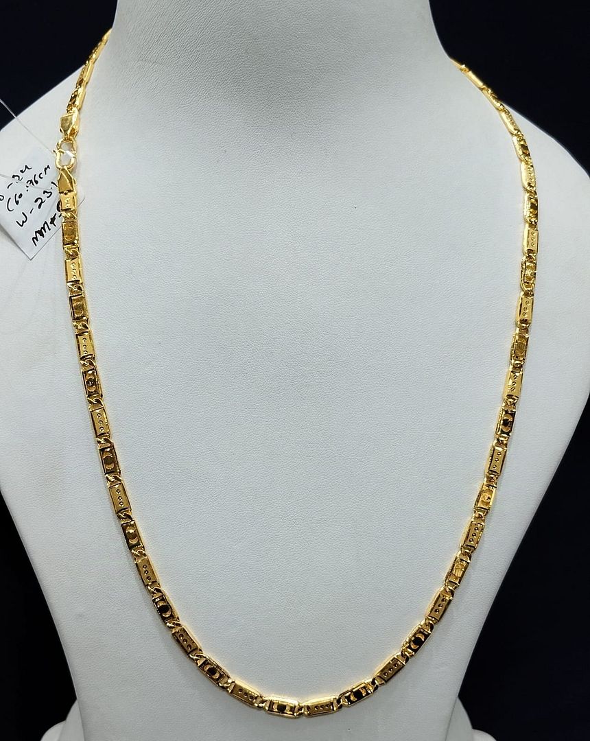 24 Size 300 Milligram Gold Forming Chain By Chokerset CSCH9509