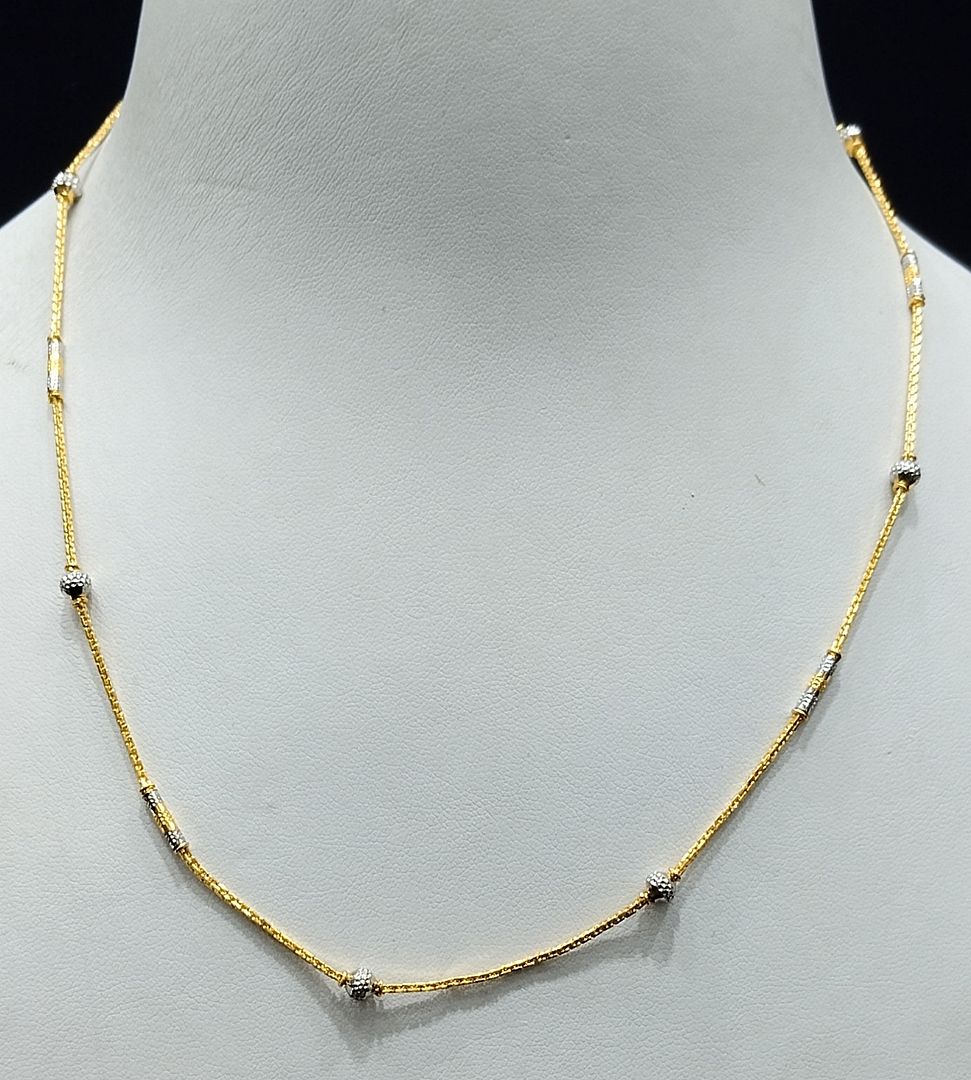 18 Size 200 Mg. Gold Forming Chain By Chokerset CHAIN822