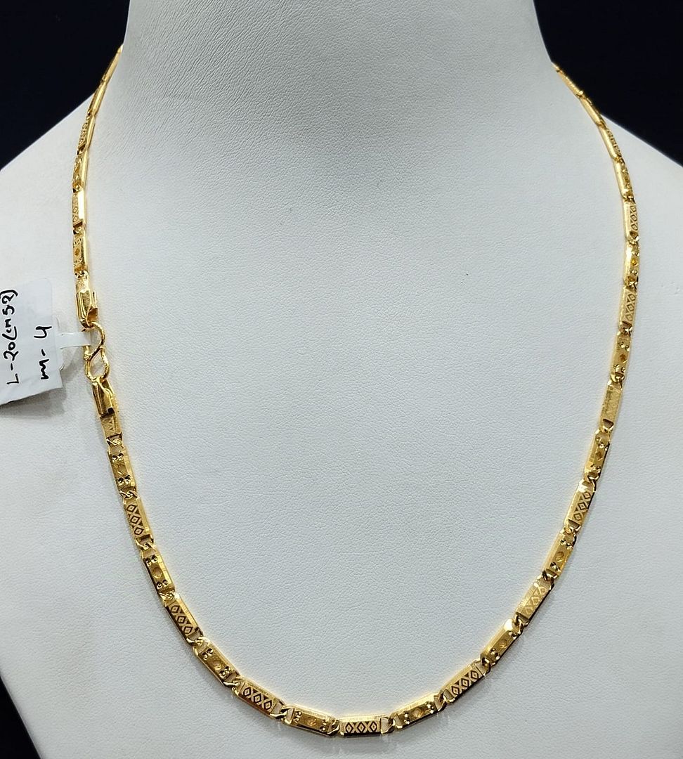 20 Size 400 Milligram Gold Forming Chain By Chokerset CSCH9537