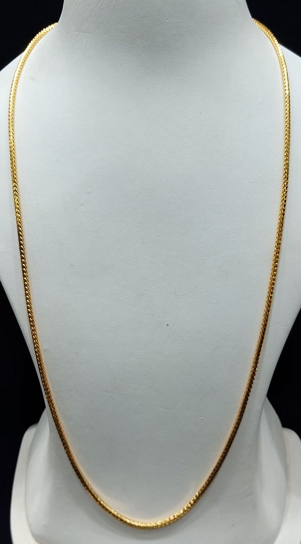30 Size 100 Mg. Gold Forming Chain By Chokerset CHAIN848