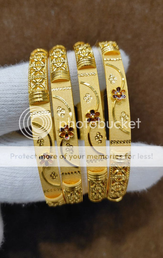 2.8 Size 200 MG Bangles Gold Forming By Chokerset BANGLE99