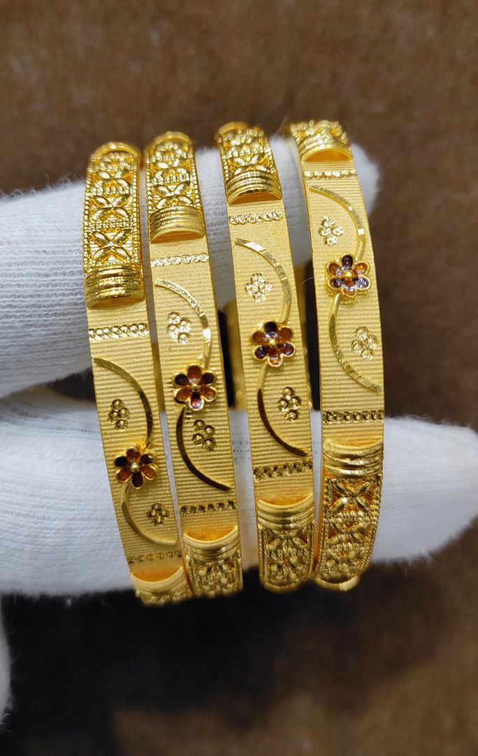 2.8 Size 200 MG Bangles Gold Forming By Chokerset BANGLE99