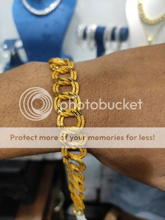 200 Milligram Gold Forming Bracelet By Chokerset WAB513