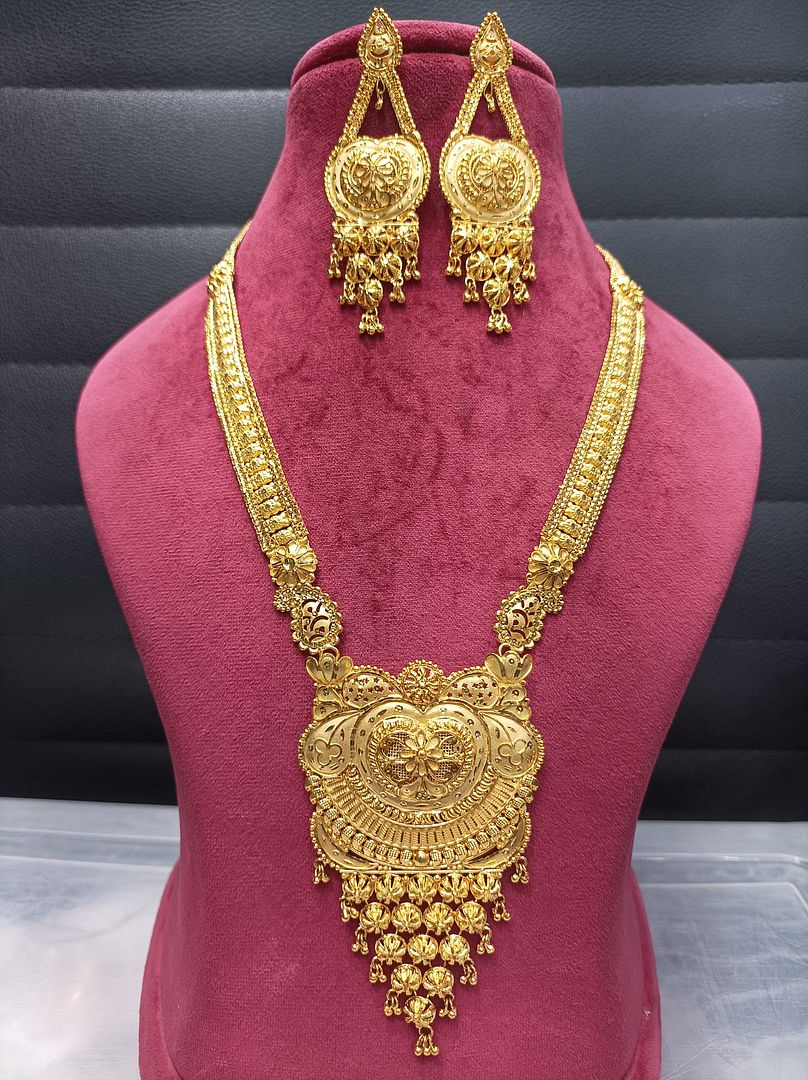 Gold Forming Necklace By Chokerset NECK4726