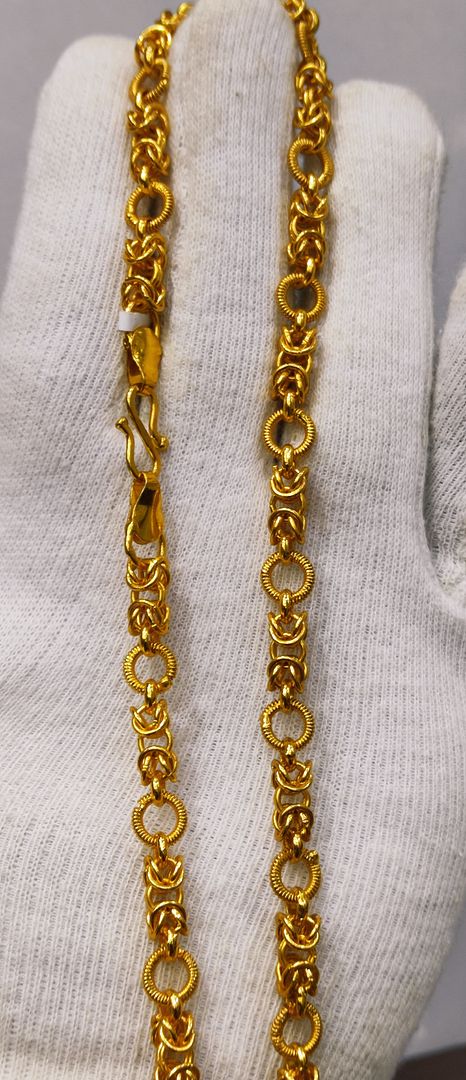 20 Size 25 Mg. Gold Forming Chain By Chokerset CHAIN9138