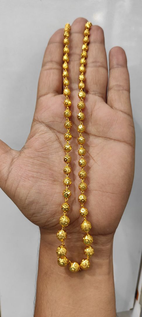 30 Size 25 Mg. Gold Forming Chain By Chokerset CHAIN9190