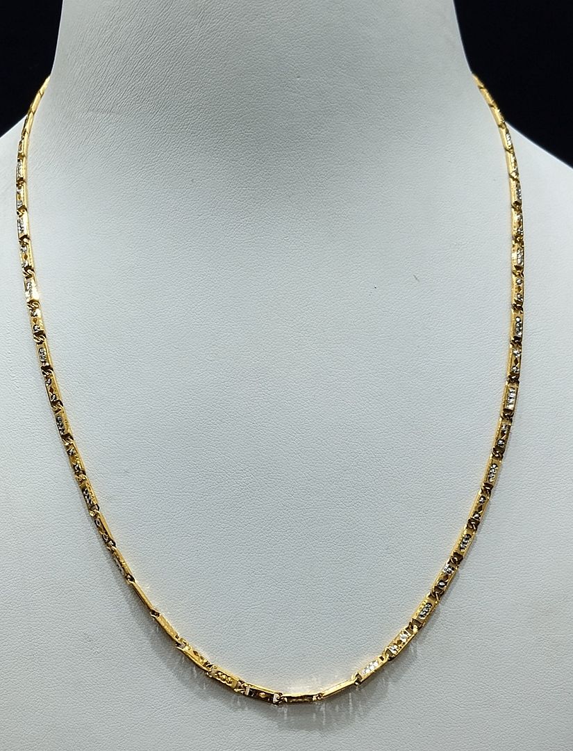 20 Size 200 Mg. Gold Forming Chain By Chokerset CHAIN824