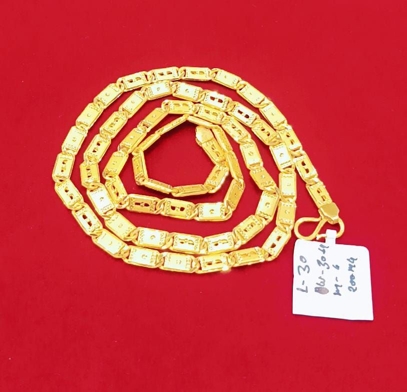30 Size 200 Mg.1 Gram 24 kt Gold Forming Concept Chains By Chokerset CSCHAIN1029