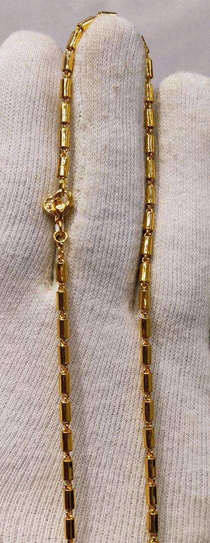 29 Size 25 Mg. Gold Forming Chain By Chokerset CHAIN9144