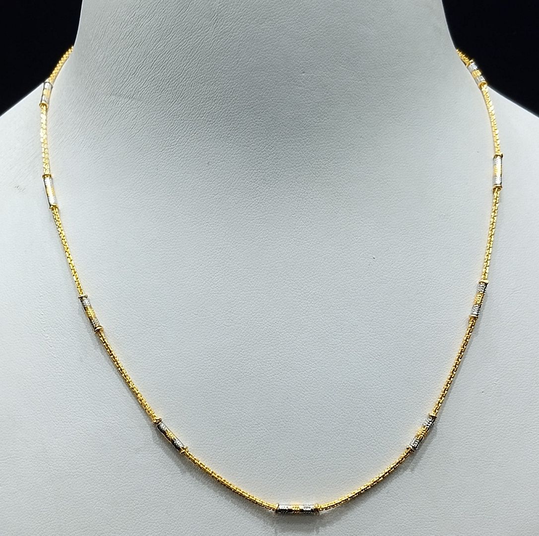 18 Size 200 Mg. Gold Forming Chain By Chokerset CHAIN828