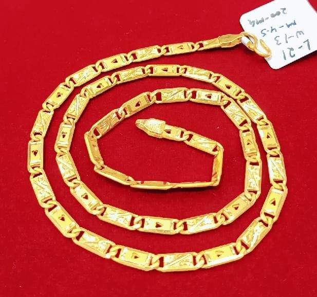 21 Size 200 Mg.1 Gram 24 kt Gold Forming Concept Chains By Chokerset CSCHAIN1031