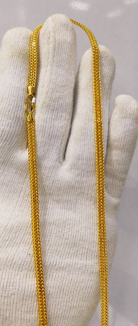 22 Size 300 Mg. Gold Forming Chains By Chokerset CHAIN9016