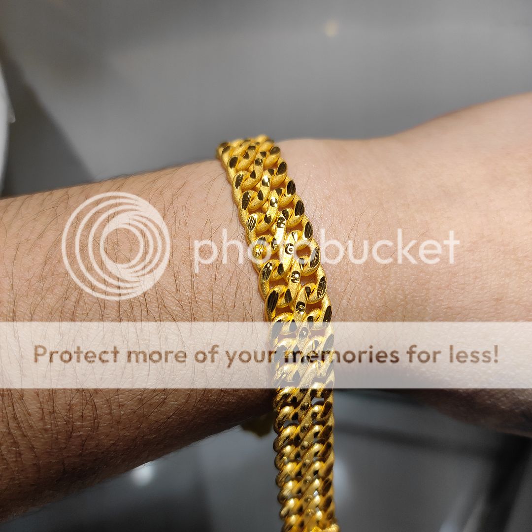 200 Milligram Gold Forming Bracelet By Chokerset WAB631