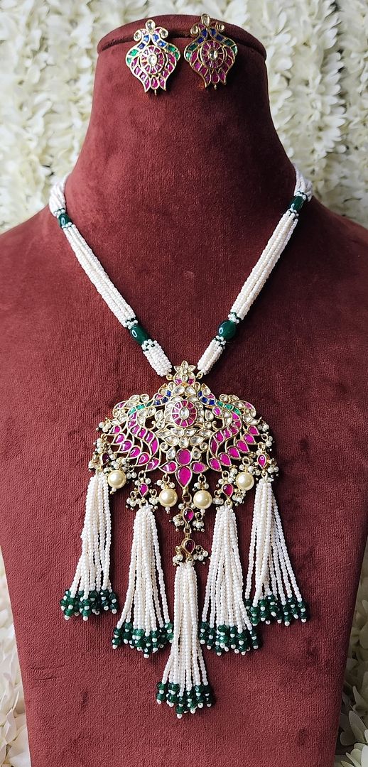 Polki Antique Necklace By Chokerset CSNS6915