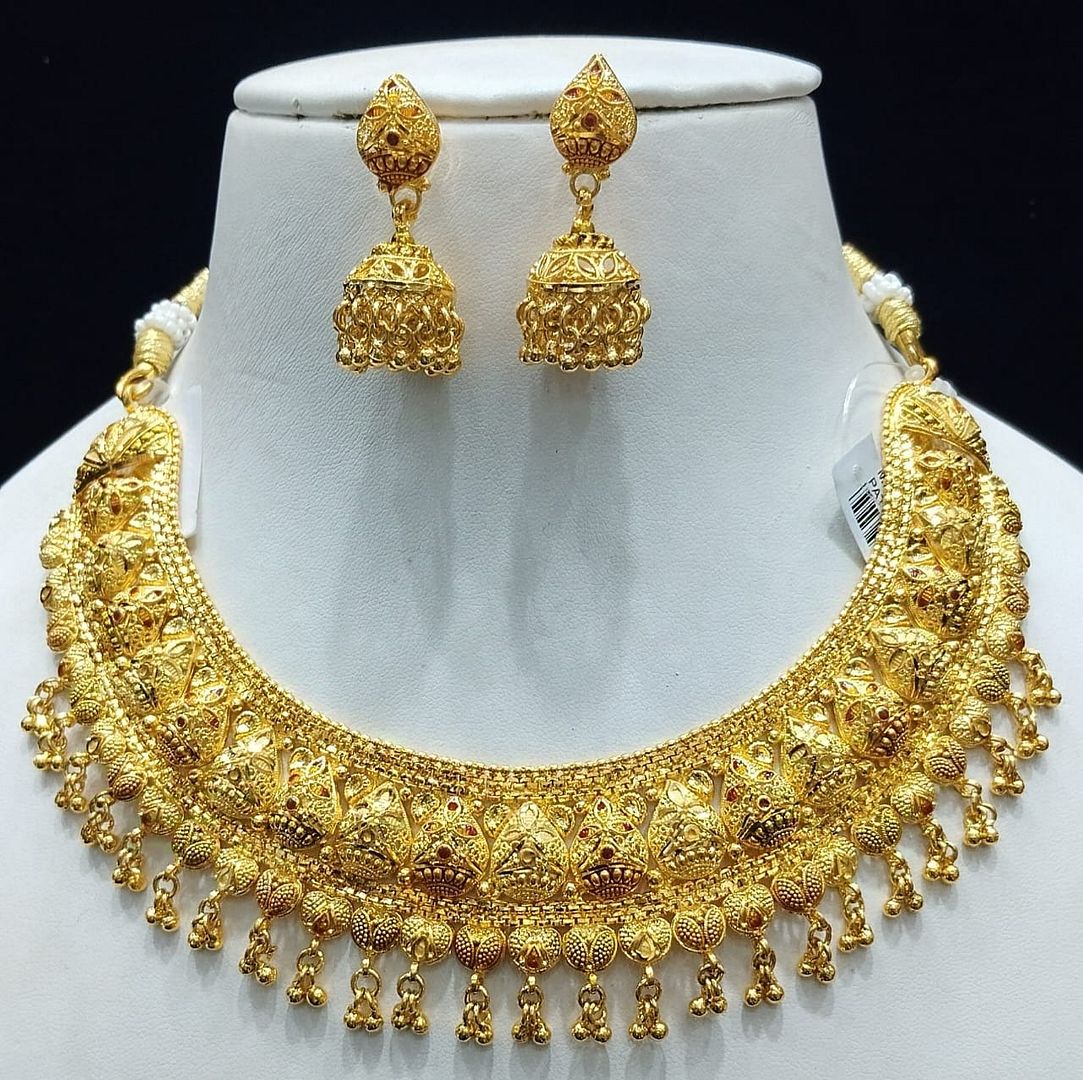 Gold Forming Jewellery Sets By Chokerset CSGF3584