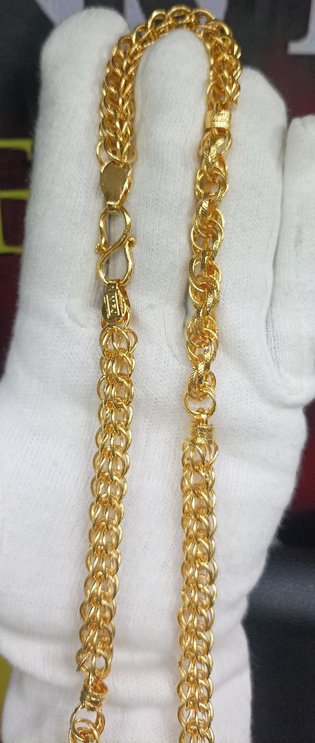 24 Size 200 Mg. Gold Forming Chain By Chokerset CHAIN9099