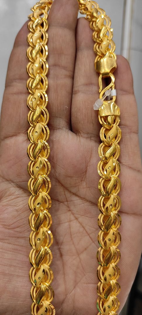 57.61 Size 200 Mg. Gold Forming Chain By Chokerset CHAIN9183