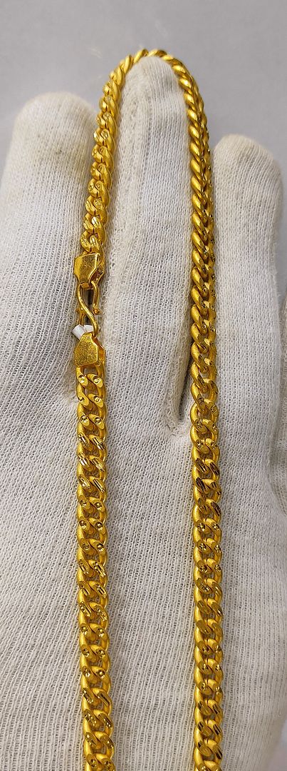 18 Size 300 Mg. Gold Forming Chains By Chokerset CHAIN9027