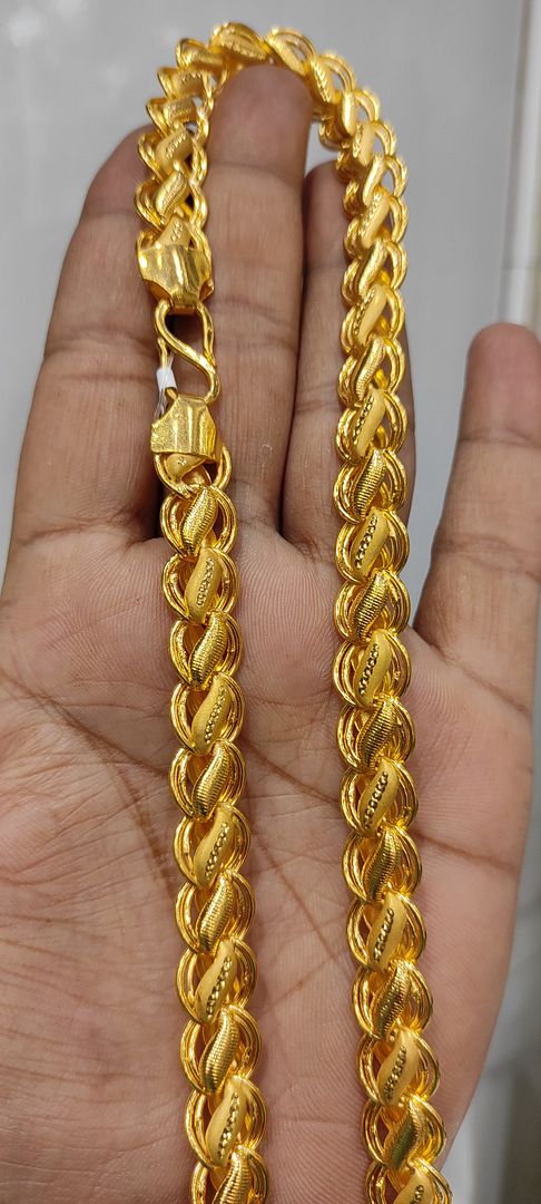21 Size 200 Mg. Gold Forming Chain By Chokerset CHAIN9181