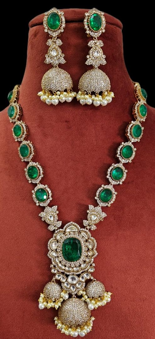 Polki Antique Necklace By Chokerset CSNS6889