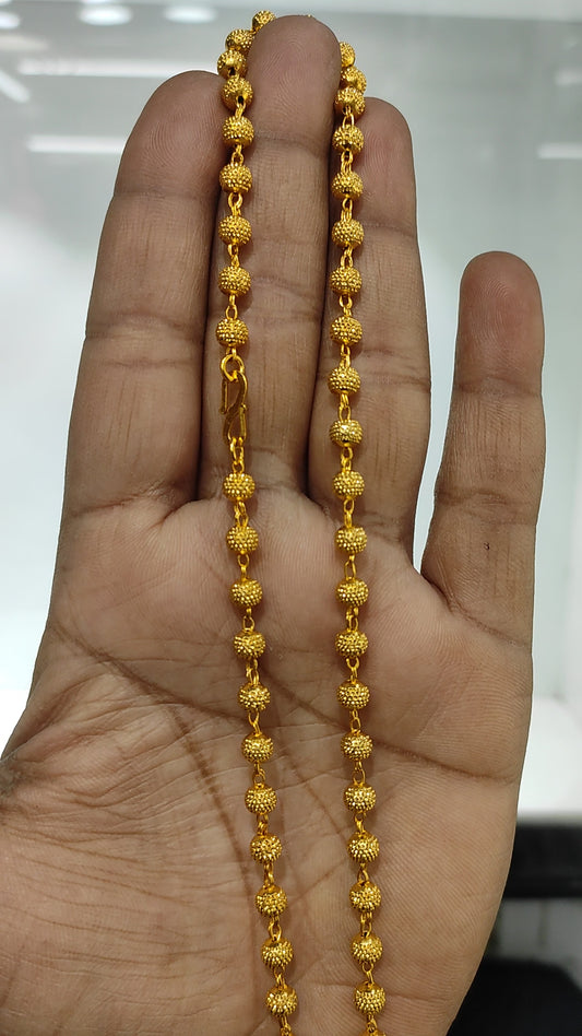 50 Milligram Gold Forming Chain By Chokerset WAC722