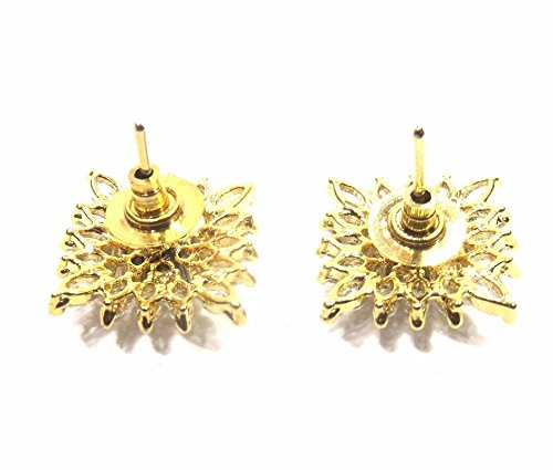 Jewelshingar Jewellery Diamond Looking Stud Earrings For Women ( 39205-ead-studds-plain )