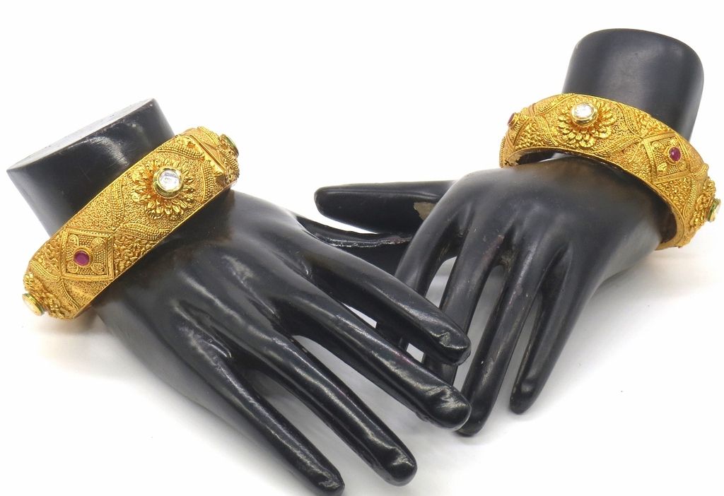 Jewelshingar Jewellery Shingar Jewellery Antique Plated Bangles For Women ( 45905-m-2.2 )