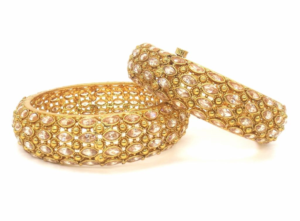 Jewelshingar Jewellery Shingar Jewellery Antique Plated Bangles For Women ( 45941-m-2.2 )