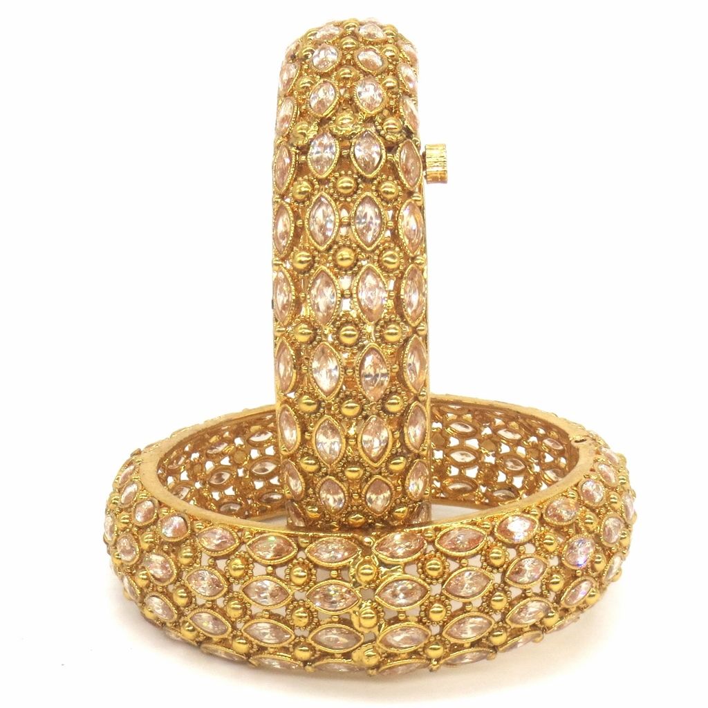Jewelshingar Jewellery Shingar Jewellery Antique Plated Bangles For Women ( 45941-m-2.2 )