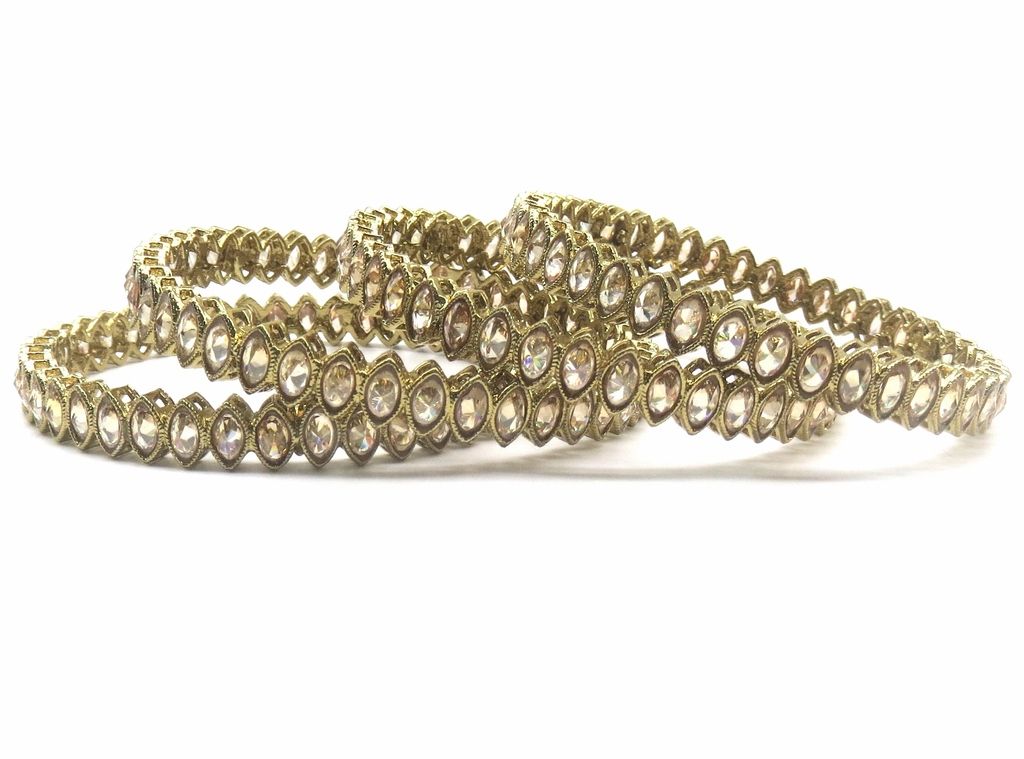 Jewelshingar Jewellery Shingar Jewellery Antique Plated Bangle Set For Women ( 47525-m-2.8 )