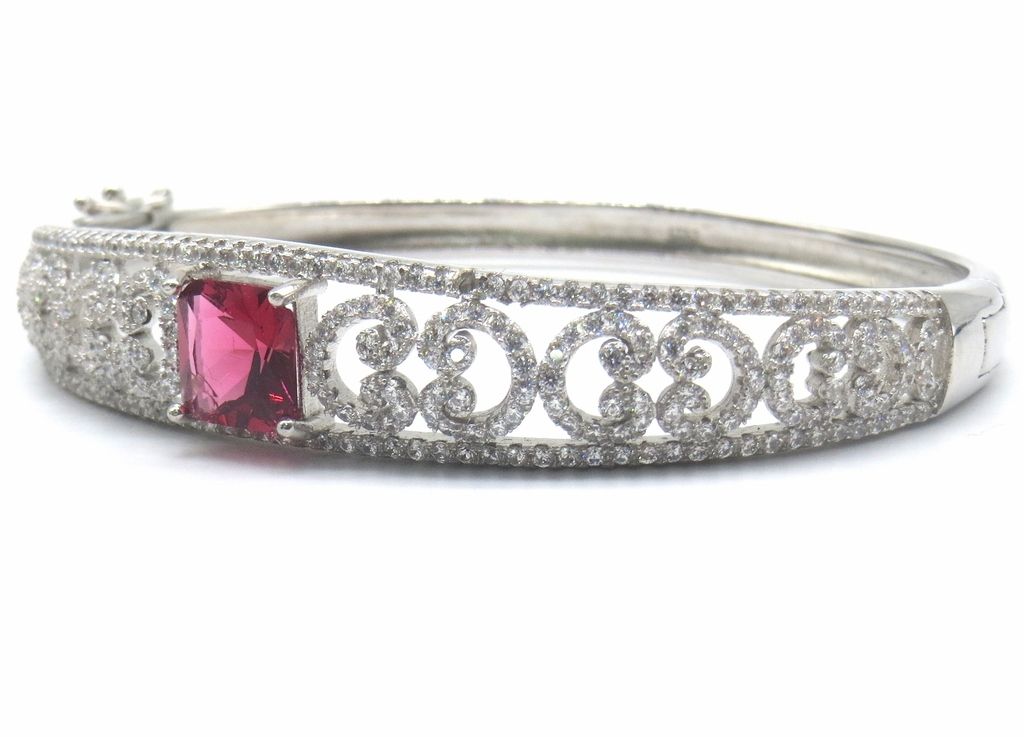 Jewelshingar Jewellery Shingar Jewellery Silver Sterling 925 Bracelets For Women ( 47546-ssb )