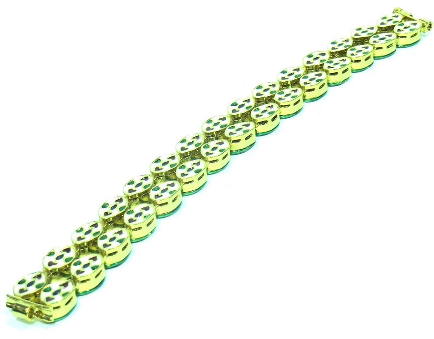 Jewelshingar Jewellery Polki Kundan Bracelet For Women ( 26471-bcad-cb )