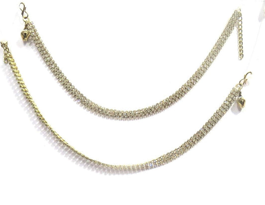 Jewelshingar Jewellery Exclusive Payal /Anklet /Pajeb For Women ( 34063-payal )