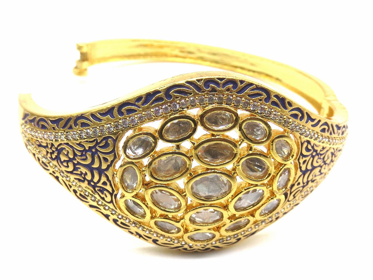 Jewelshingar Jewellery Ruby Bracelet For Women ( 54539BCD )